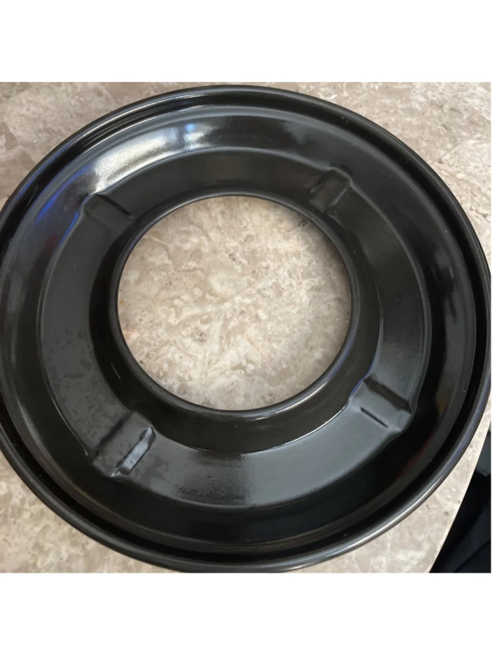 Korean Natural Stone Serpentine Barbecue BBQ Grill Plate, Made in Korea open box
